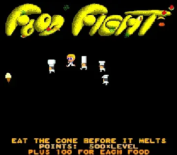 Food Fight (rev 2)-MAME 2003